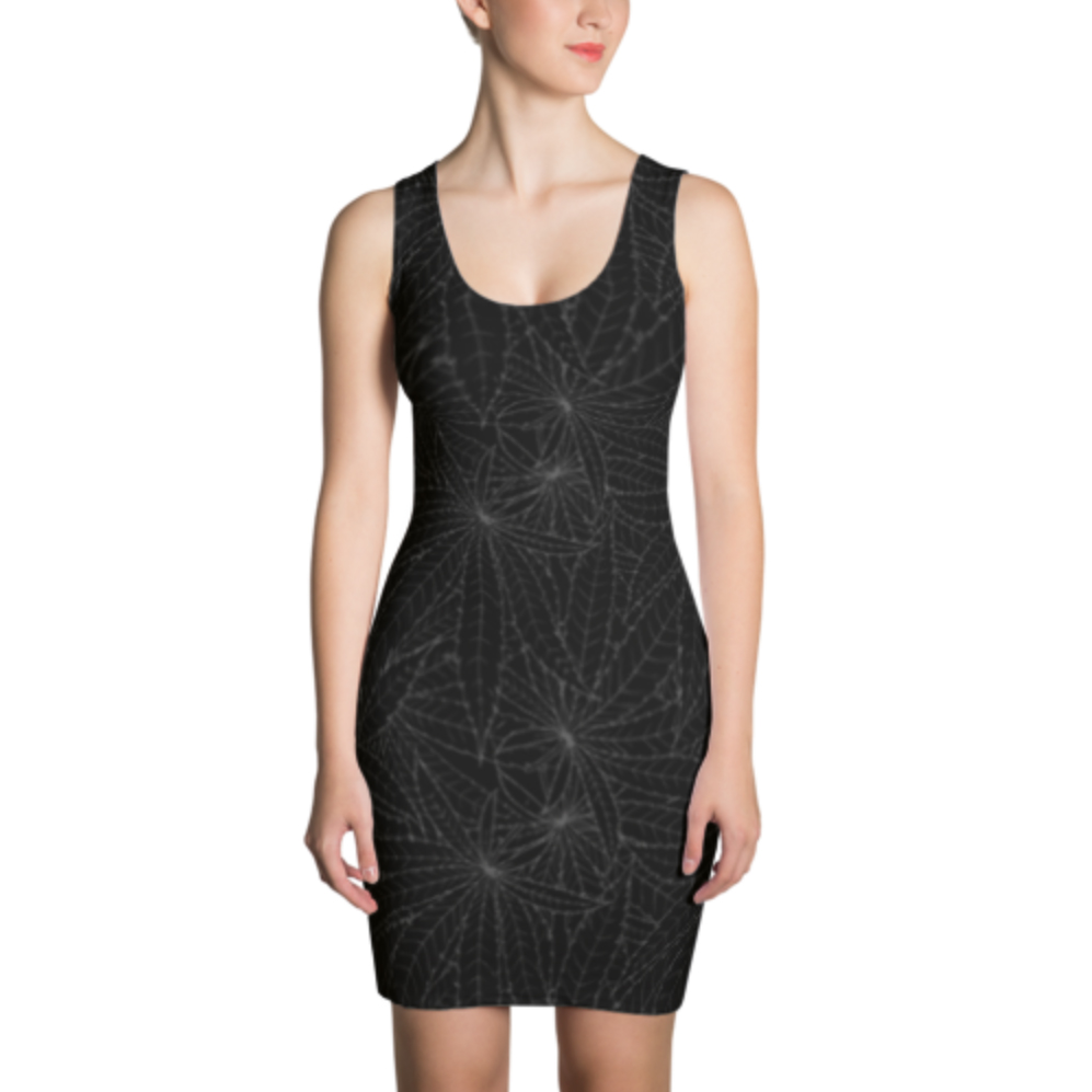 JUST GET HIGH_BLACKLEAF DRESS FRONT