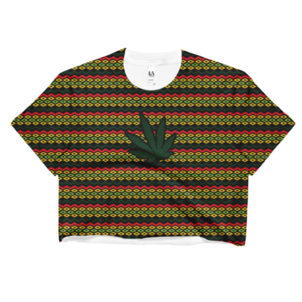 RASTA LEAF CROP _FRONT