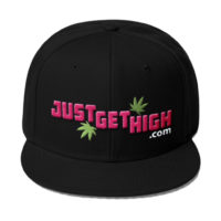SNAPBACK 3D EMBROIDERY: JUST GET HIGH™ • LOGO