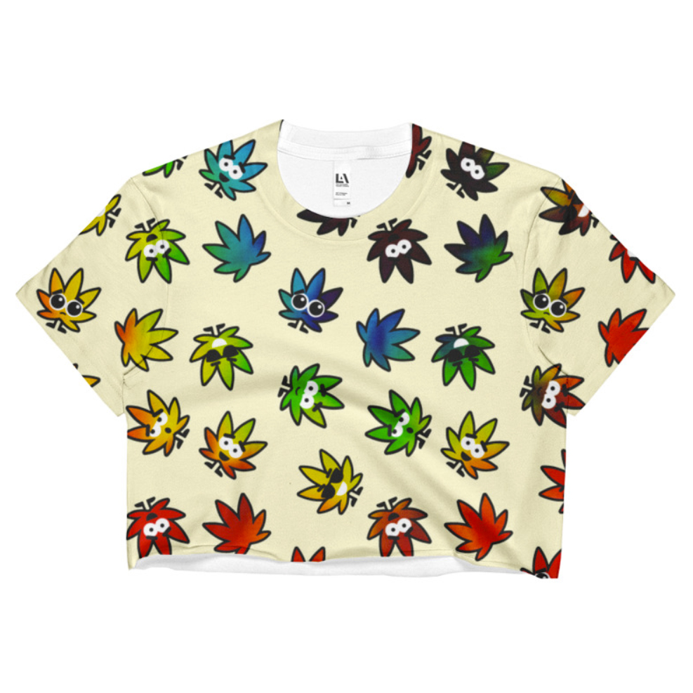 just get high_sublimation crop top_kawaii NEW