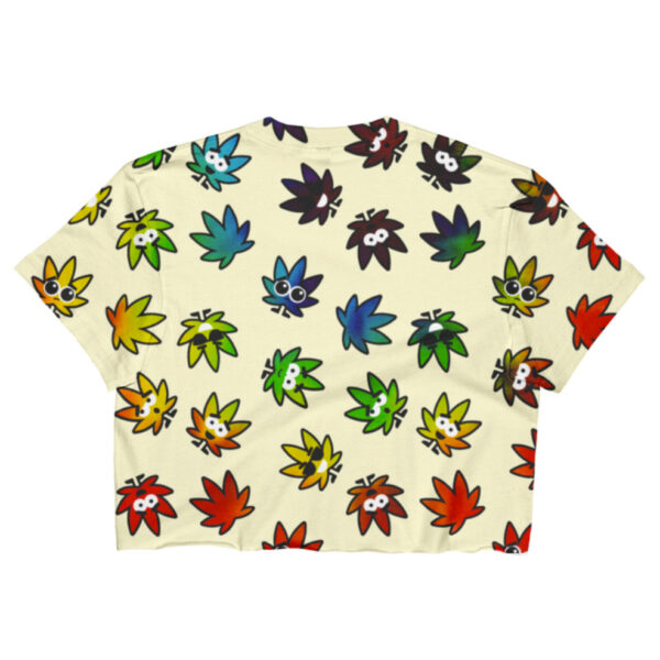 SUBLIMATION CROP TOP: TYE DYE KAWAII