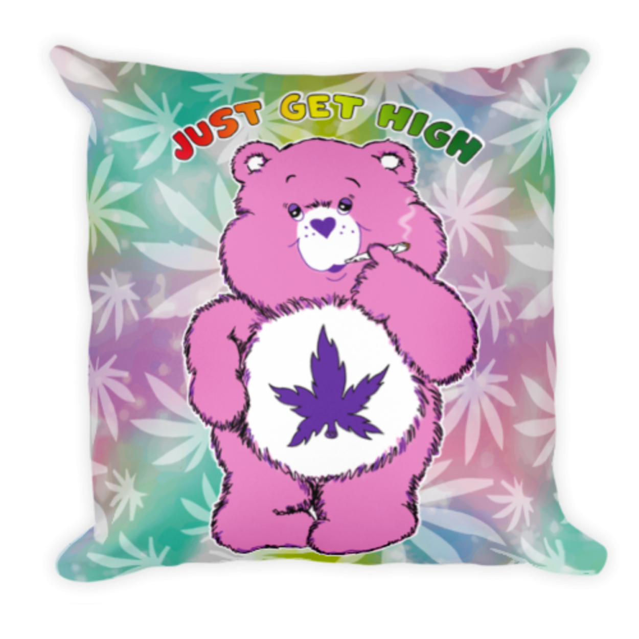 cannabear pillow_purps_front