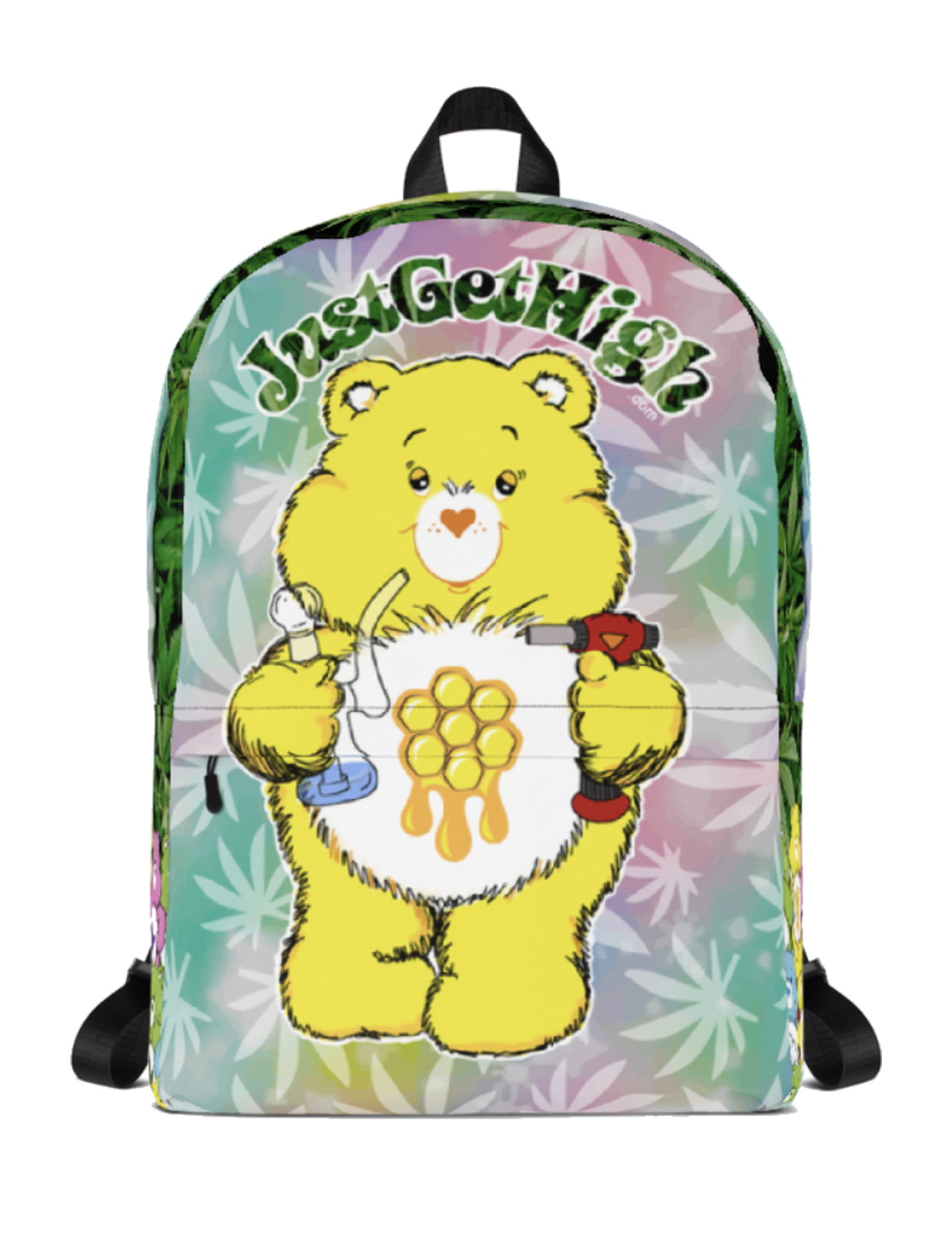 just get high_backpack_cannabear dab_front