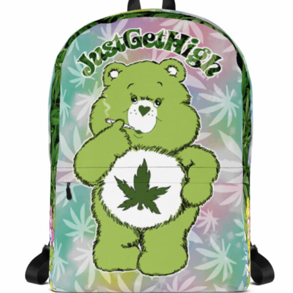 HIDDEN STASH BACKPACK: CANNABEAR GREENS