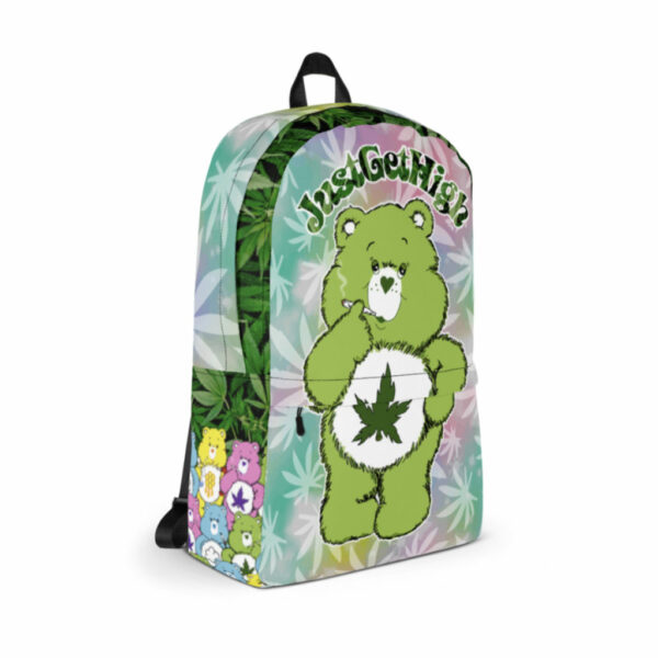 HIDDEN STASH BACKPACK: CANNABEAR GREENS