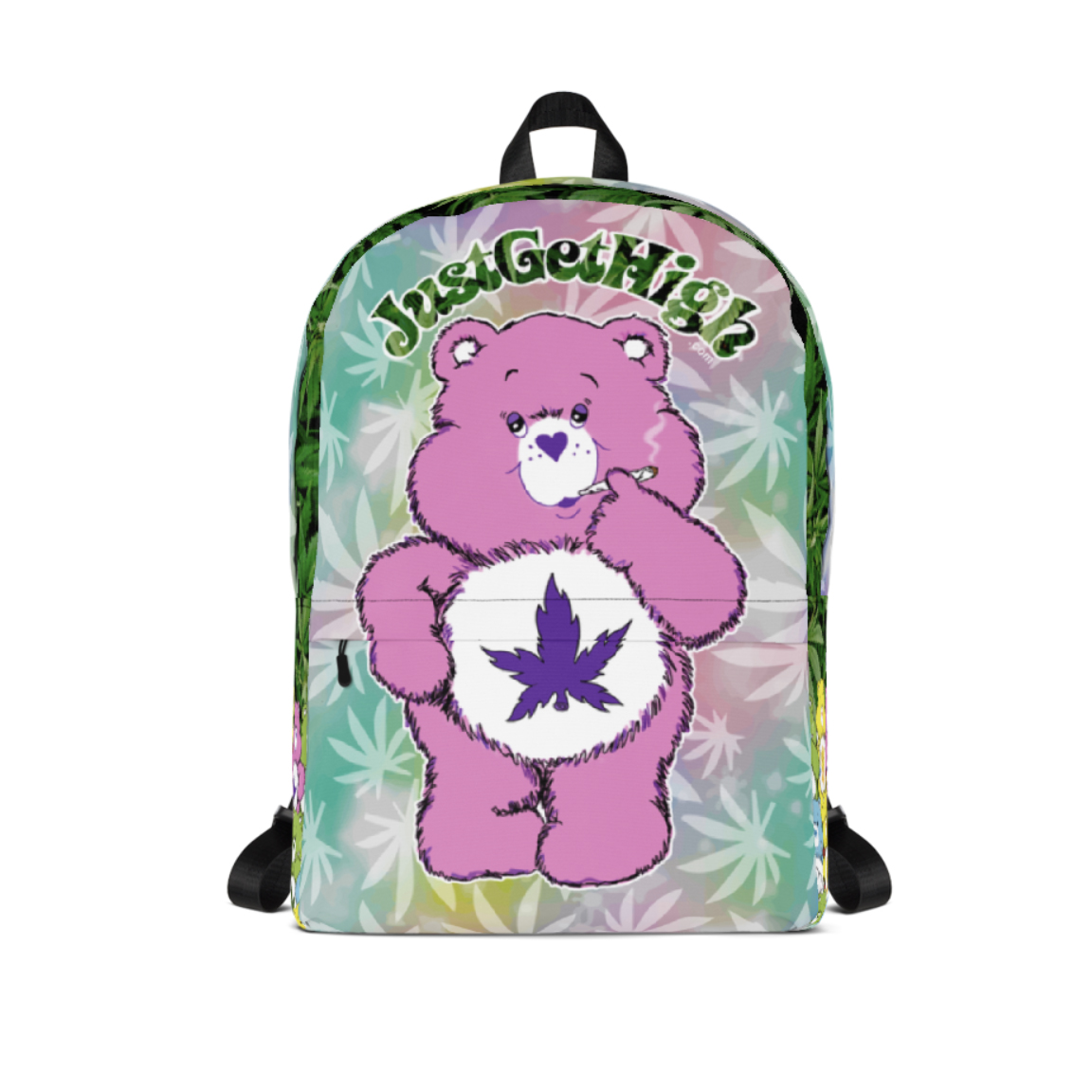 just get high_backpack_cannabear purps_front