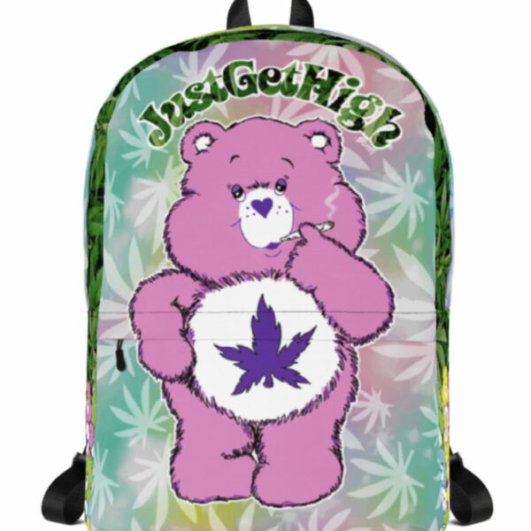 HIDDEN STASH BACKPACK: CANNABEAR PURPS
