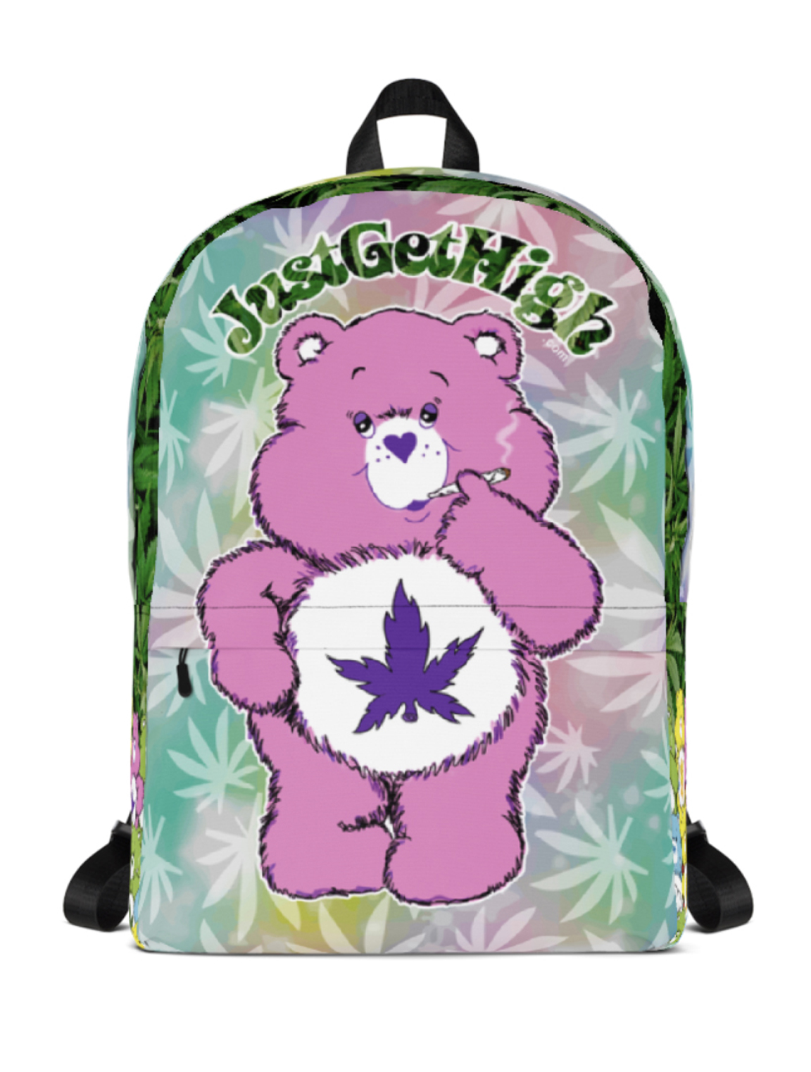 just get high_backpack_cannabear purps_front