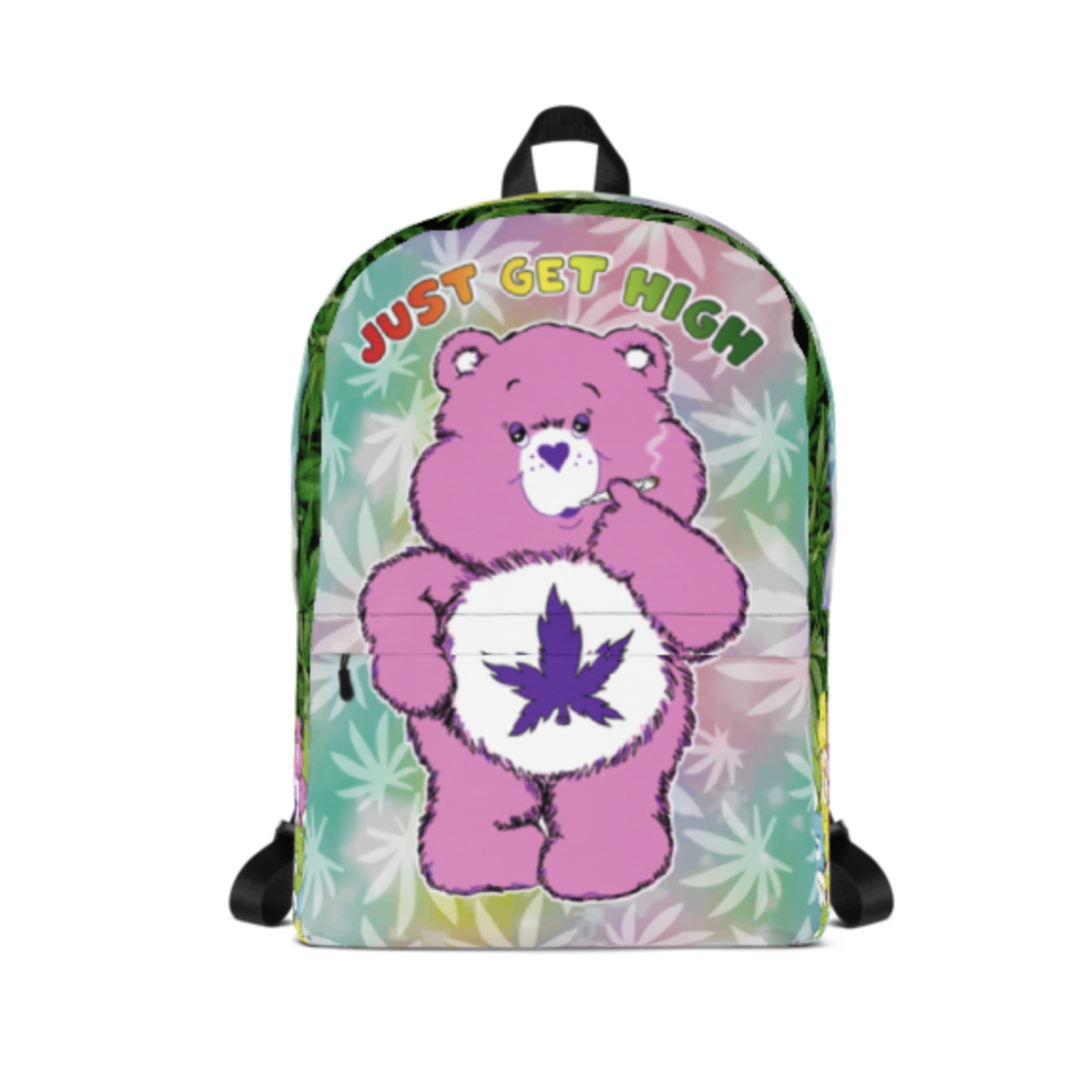 just get high_backpack_cannabear purps_front