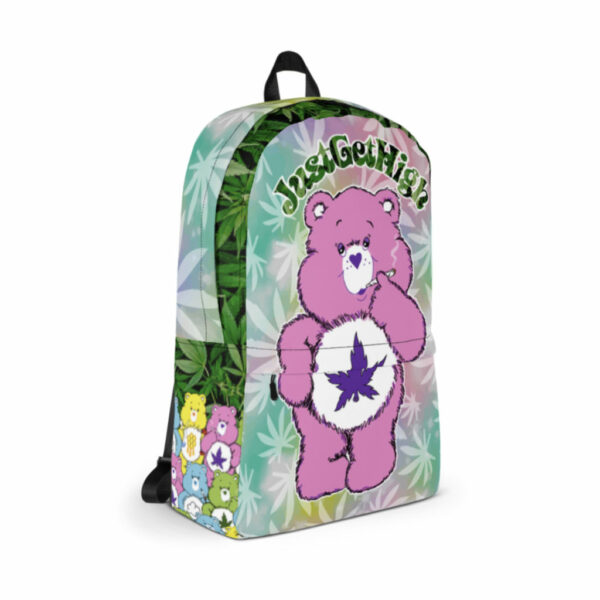 HIDDEN STASH BACKPACK: CANNABEAR PURPS