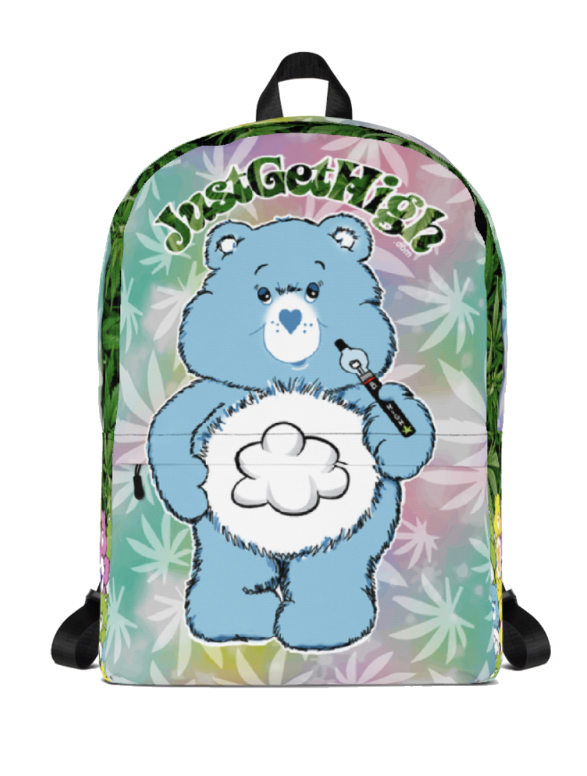 just get high_backpack_cannabear vape_front