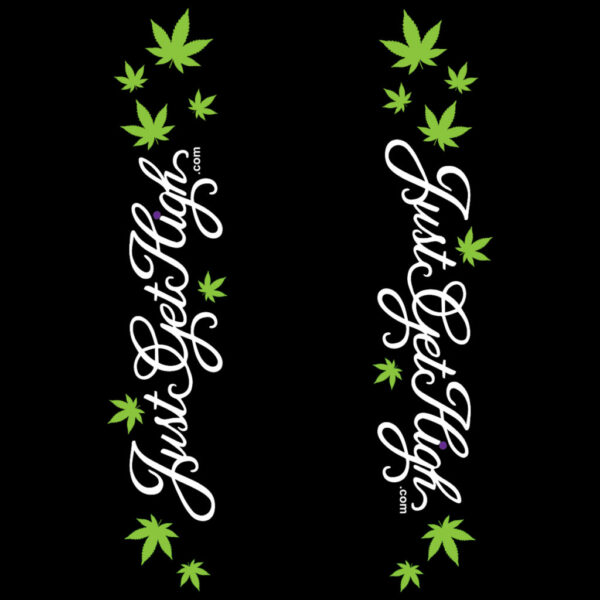 YOGA PANTS: JUST GET HIGH™ CURSIVE
