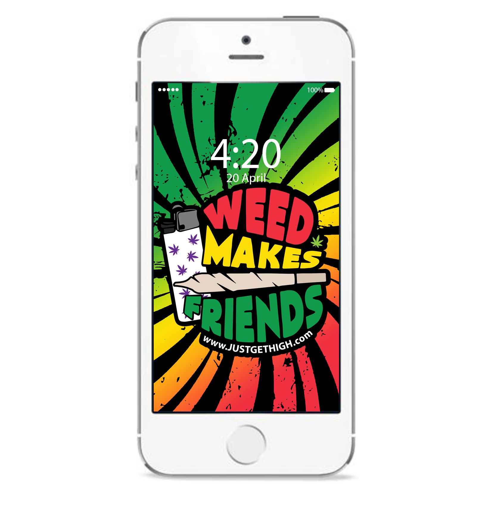 just get high_iphone_WMF RASTA_pad