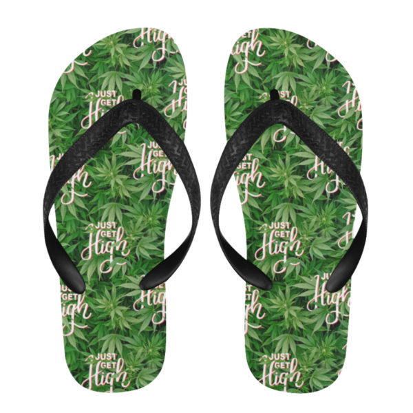 FLIP FLOPS: JUST GET HIGH™ LOGO