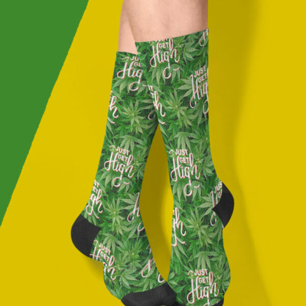 SOCKS: JUST GET HIGH™ LOGO