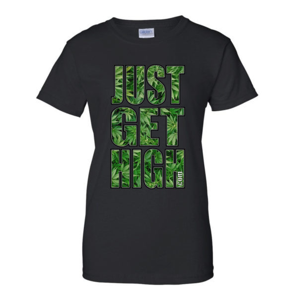 T-SHIRT: JUST GET HIGH™ • CLASSIC LOGO