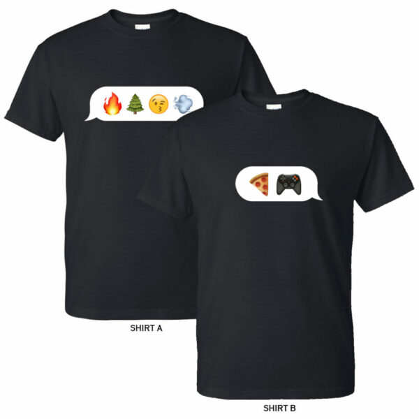 T-SHIRT: BEST BUDS SET • STONER EMOJIS