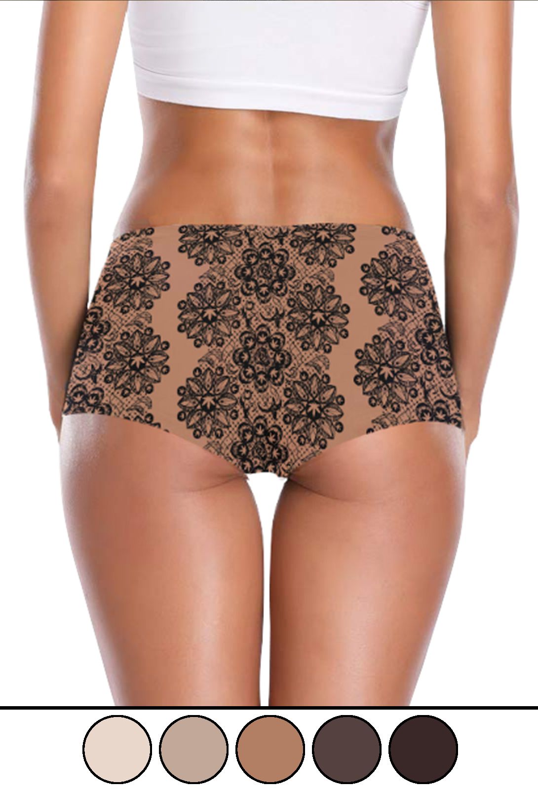 just get high_booty short undewear_almond lace_web