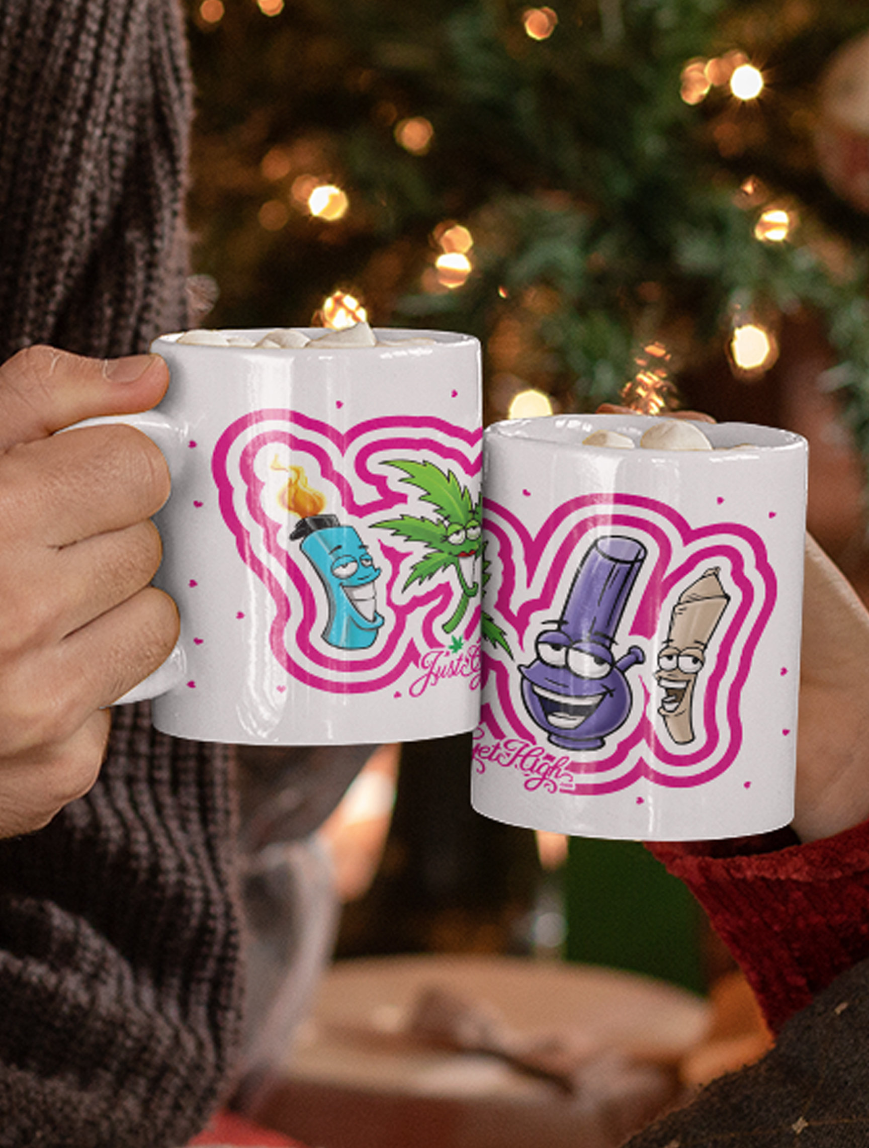 just get high_slide_best buds mug