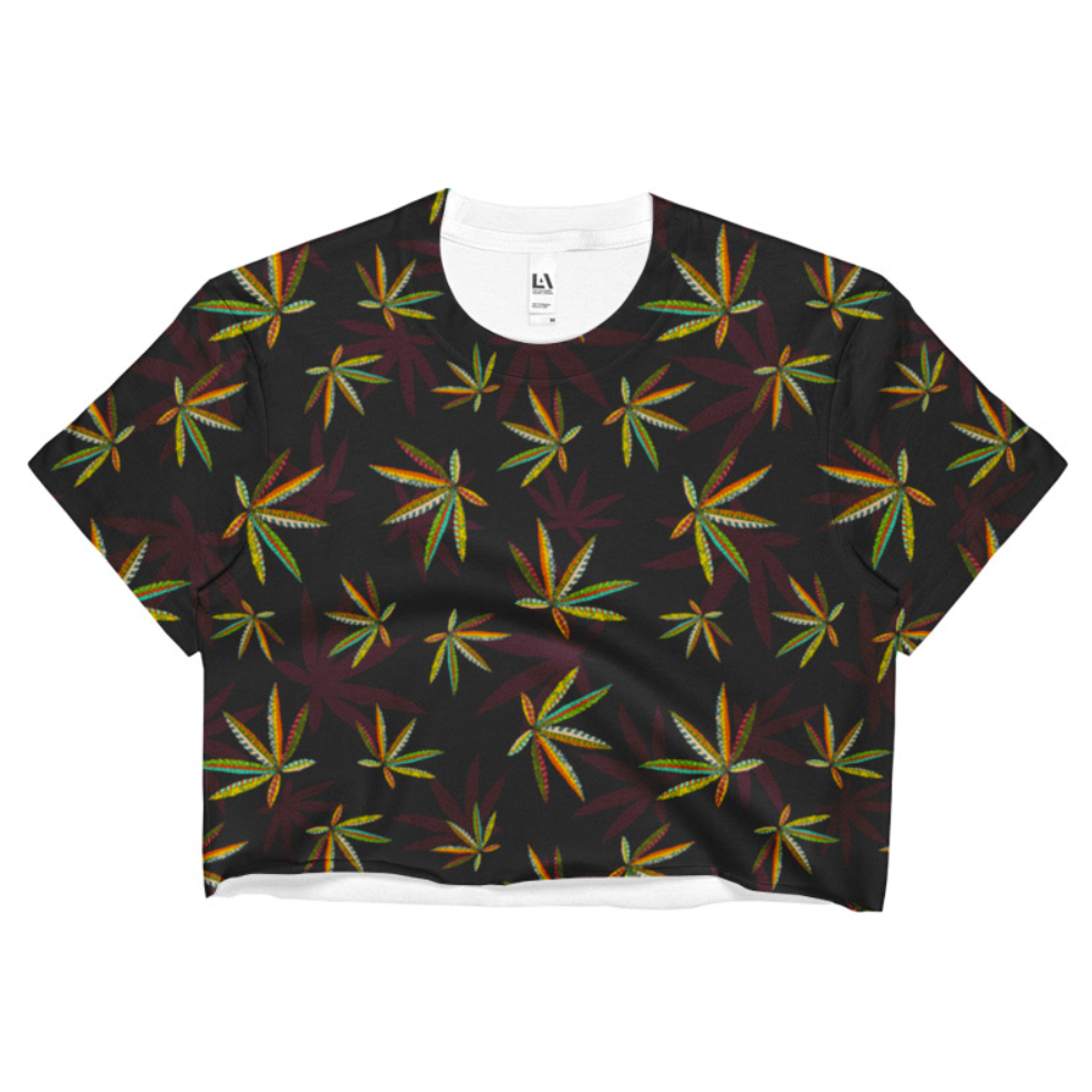 just get high_sublimation crop top_TRIBE VIBE