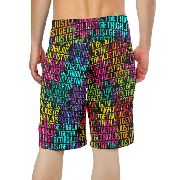 BOARD SHORTS: JUST GET HIGH™ • RAINBOW WEED