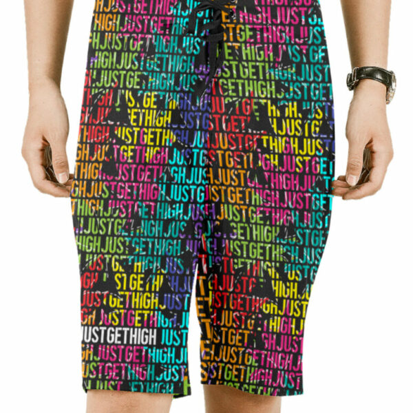 BOARD SHORTS: JUST GET HIGH™ • RAINBOW WEED