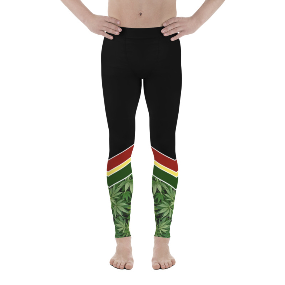 cheveron_mens leggings_just get high_front