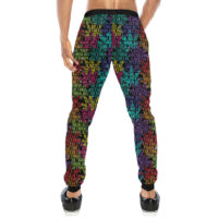 MEN'S JOGGERS: JUST GET HIGH™ • RAINBOW WEED