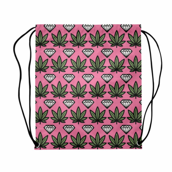 DRAWSTRING BACKPACK: DOPE AND DIAMONDS