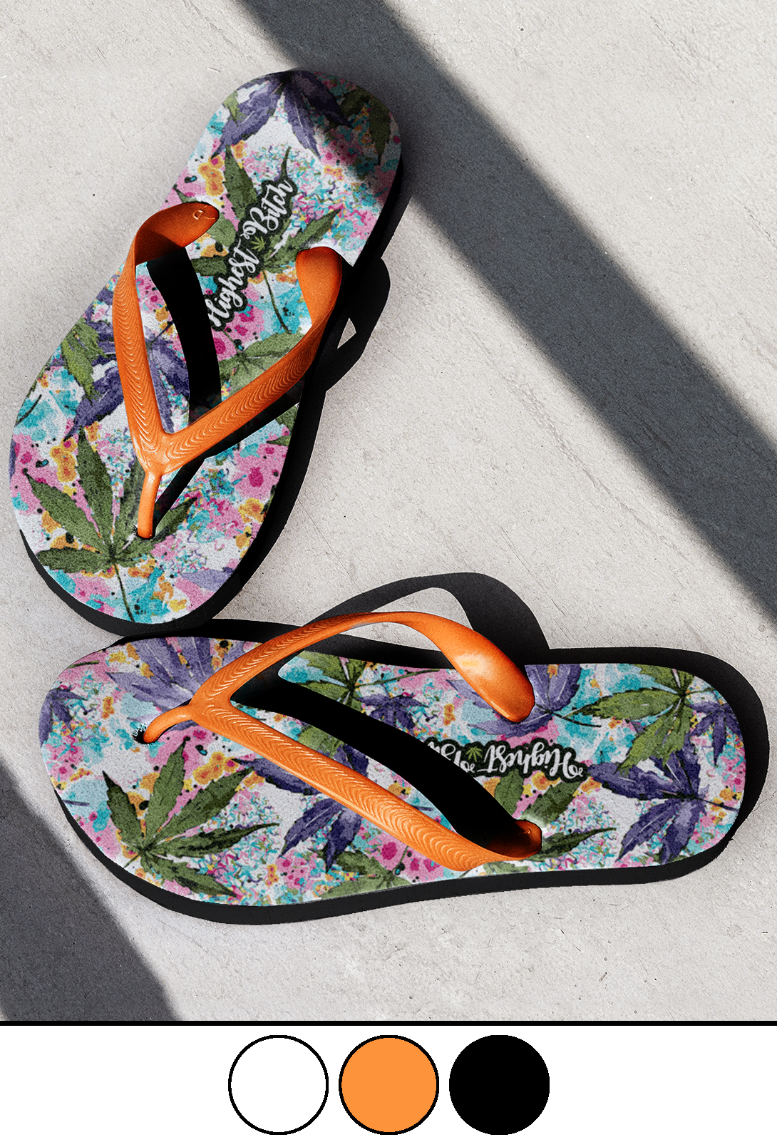 just get high_highest bitch_flip flops_colors