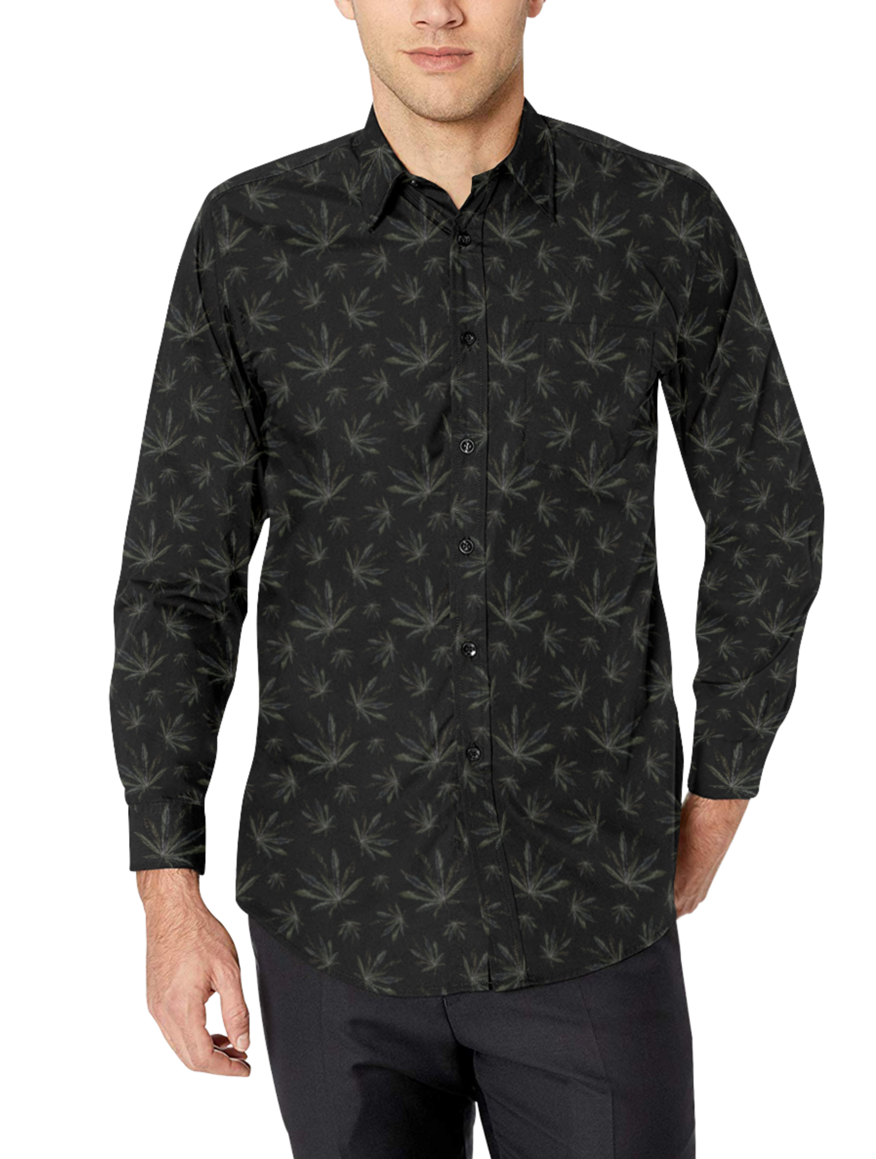 just get high_dress shirt_leaf_web