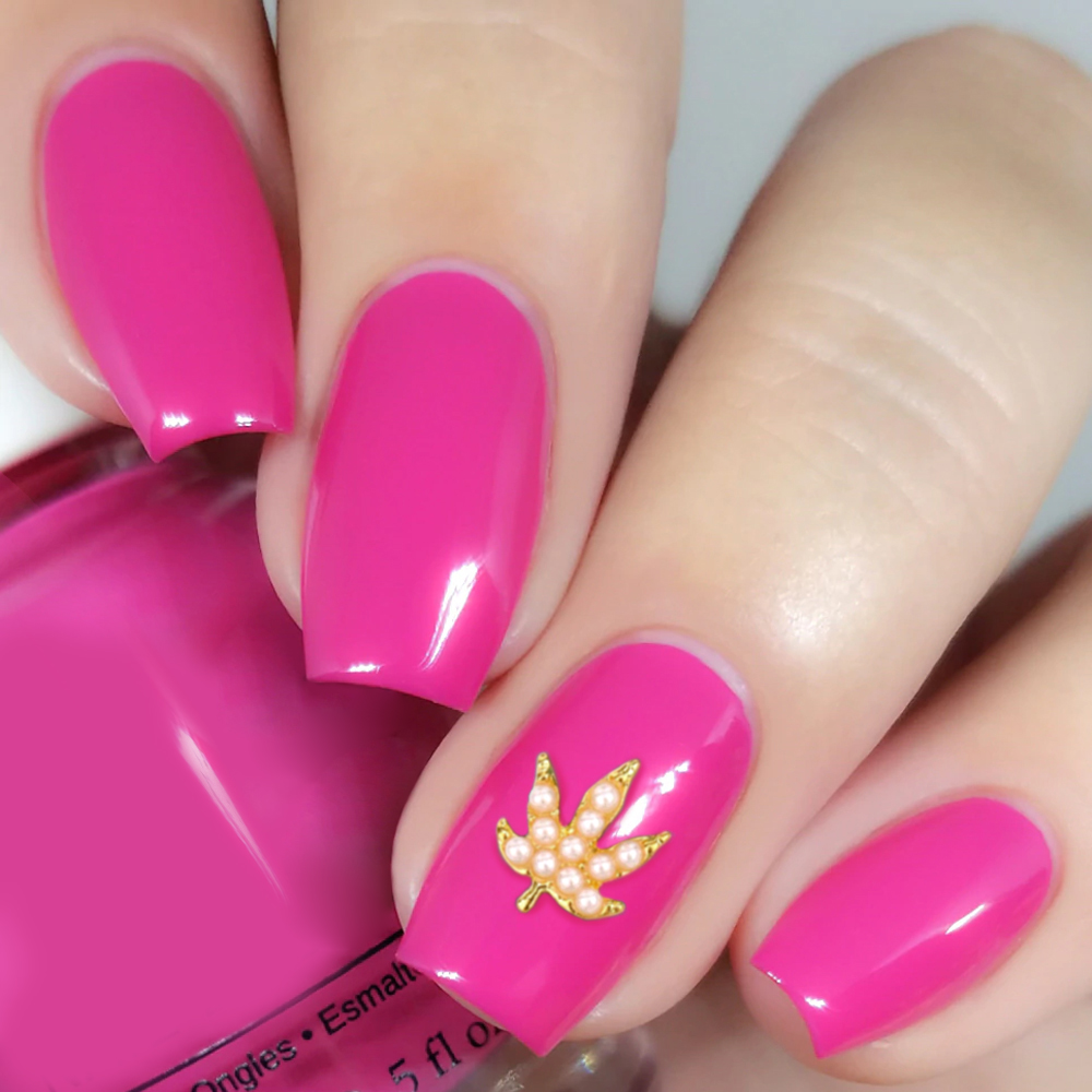 just get high_pearl nail charm_nail art a