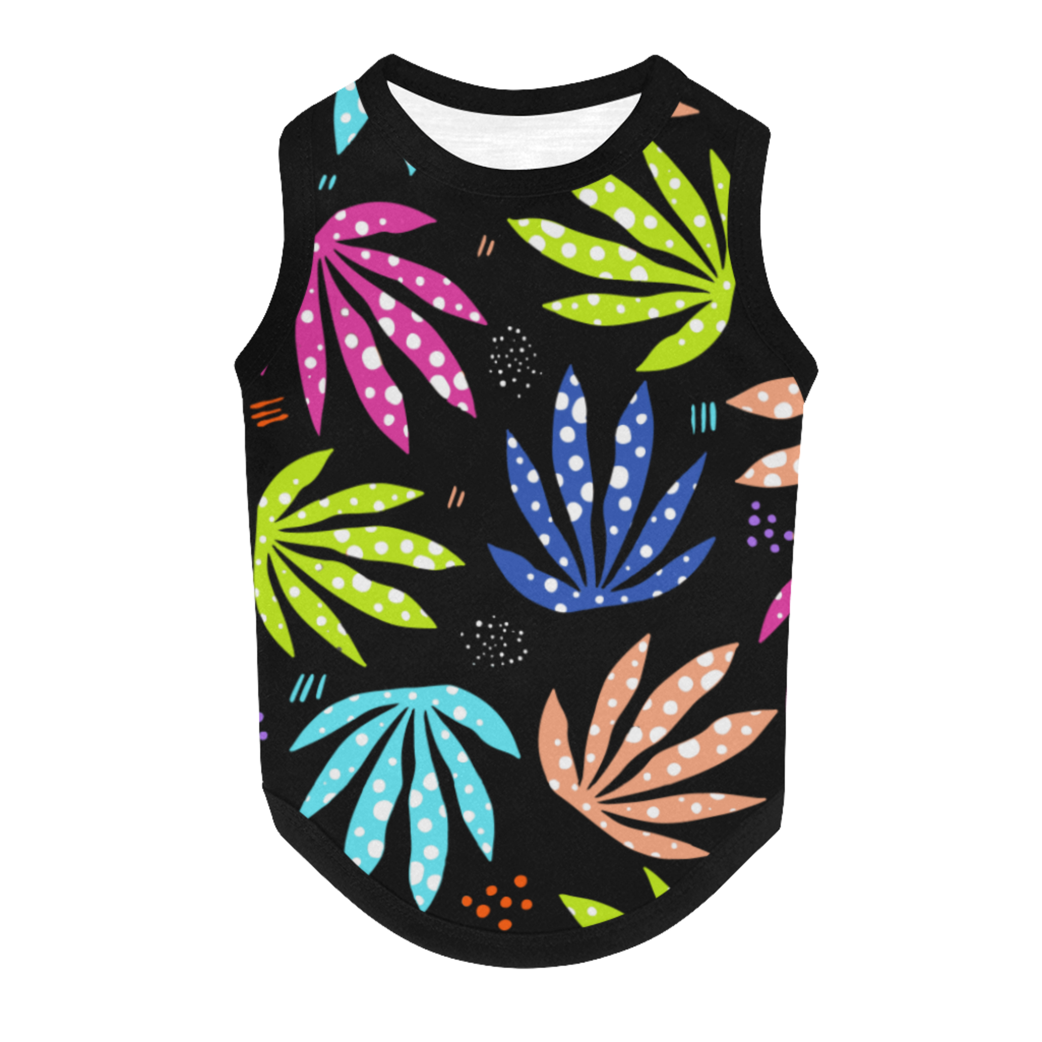 just get high_pet tank_back_smelling colors