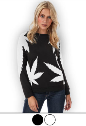 highest bitch_just get high_sweatshirt_oversizzed leaf_web