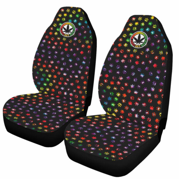 CAR SEAT COVERS: TYE DYE KAWAII