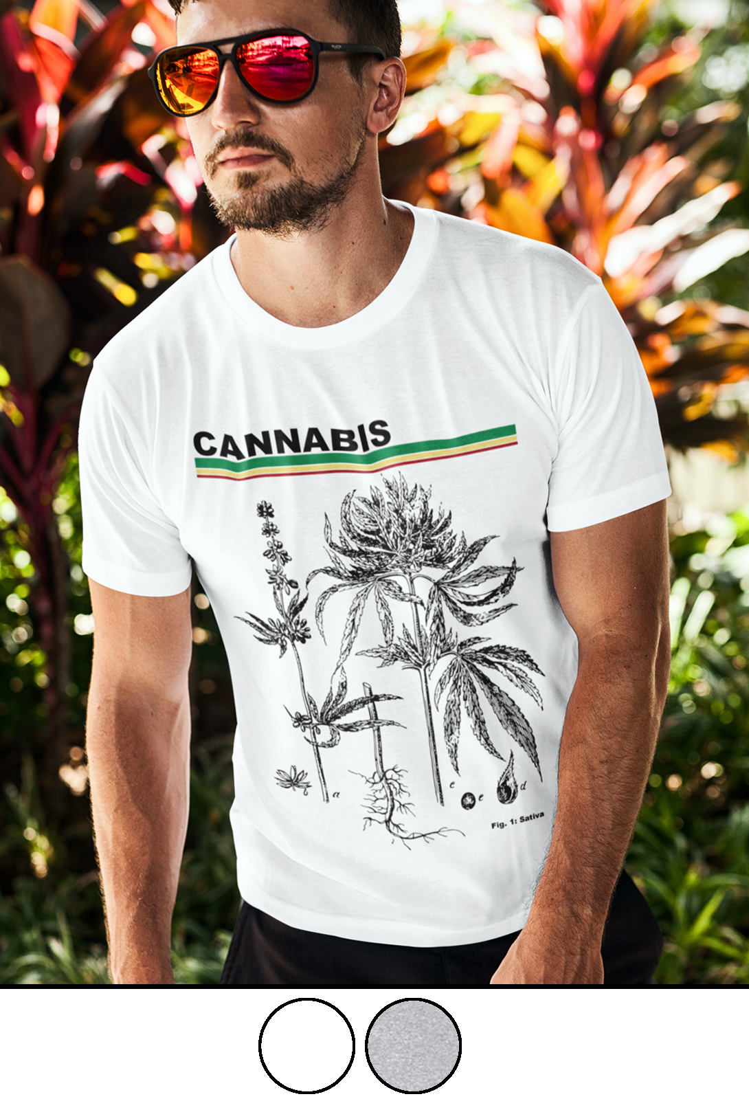cannabis diagram_just get high_shirt_mens