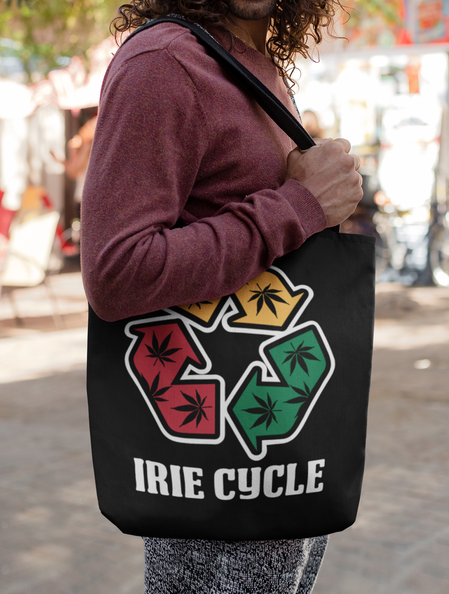 just get high_canvas tote_irie cycle
