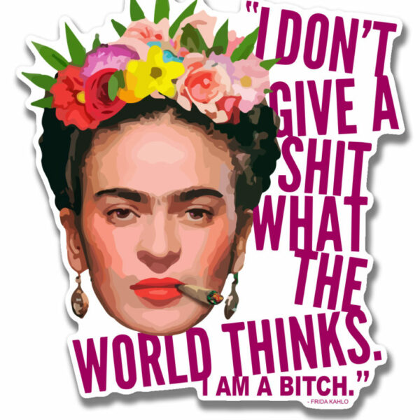 STICKER: FRIDA KAHLO • BITCH