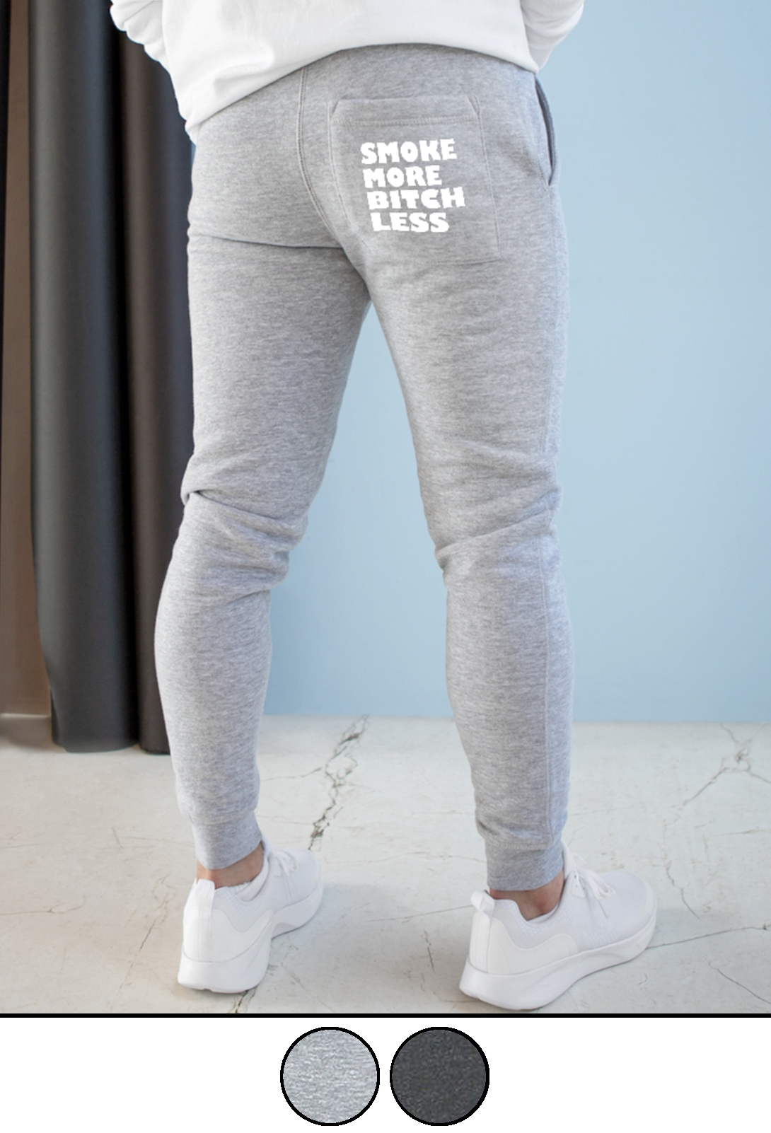 joggers with high tops
