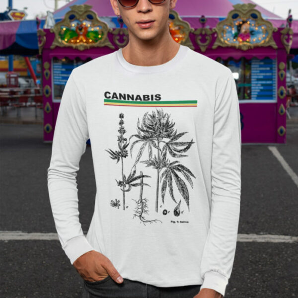 LONG SLEEVE T-SHIRT: CANNABIS SCIENCE
