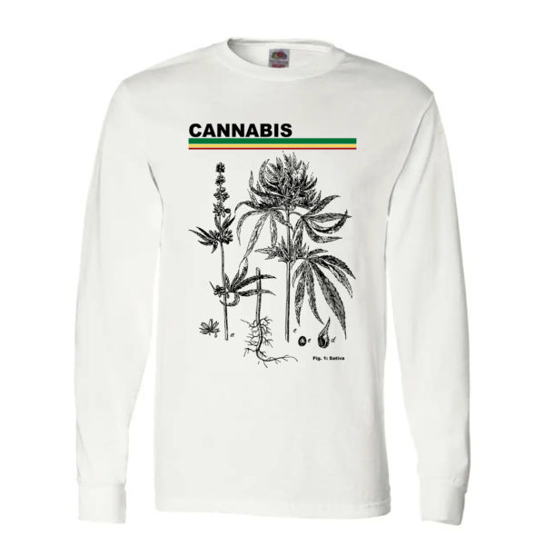 LONG SLEEVE T-SHIRT: CANNABIS SCIENCE