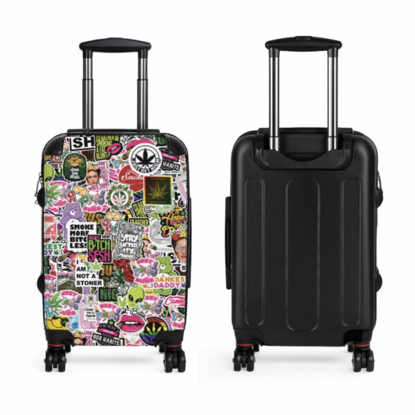 CABIN SUITCASE: STICKER TOSS