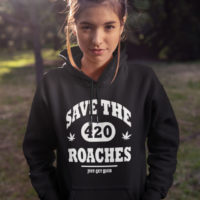 HOODIE: SAVE THE ROACHES • ROACH CLIP & POKER