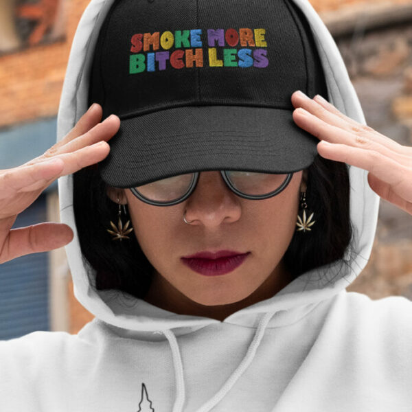 DAD CAP: SMOKE MORE BITCH LESS