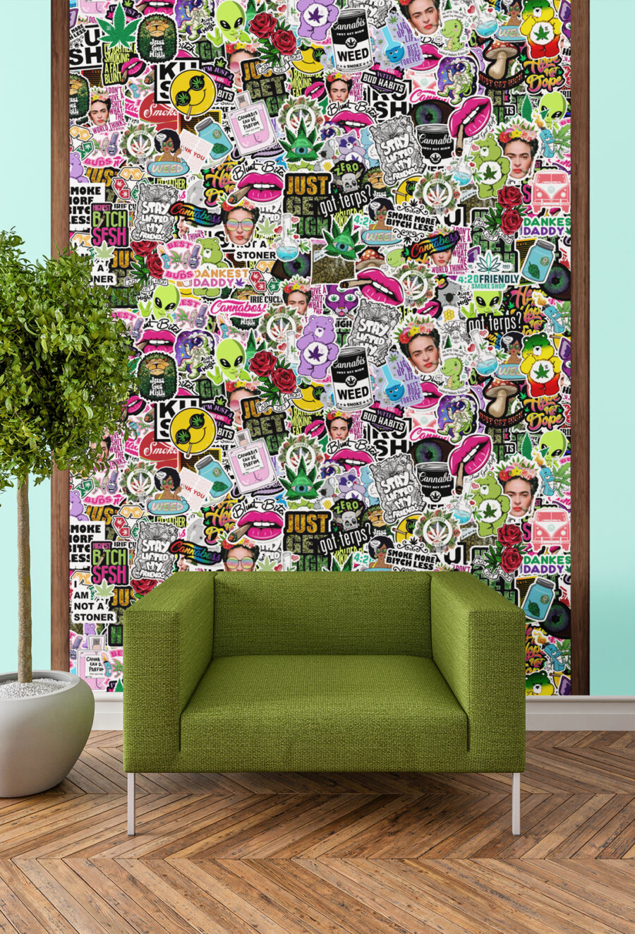 Wallpaper: Sticker Toss