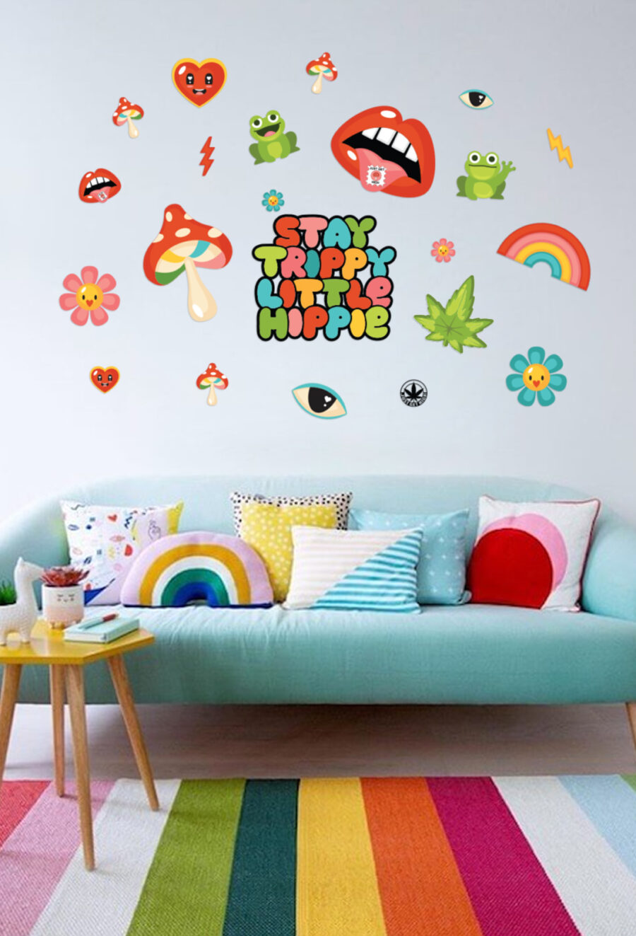 Decorative Sticker: Stay Trippy