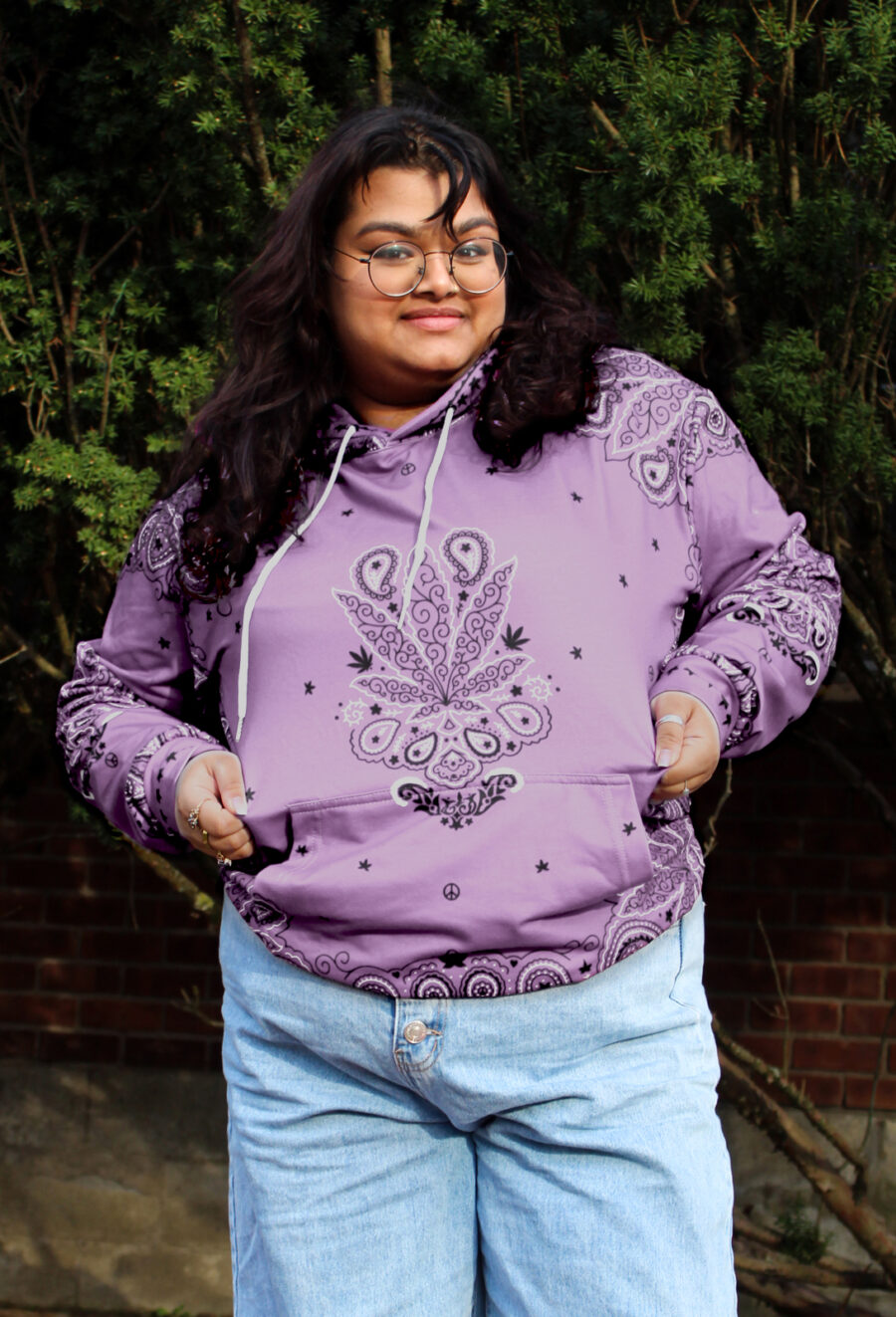 AOP Hoodie: Bandana