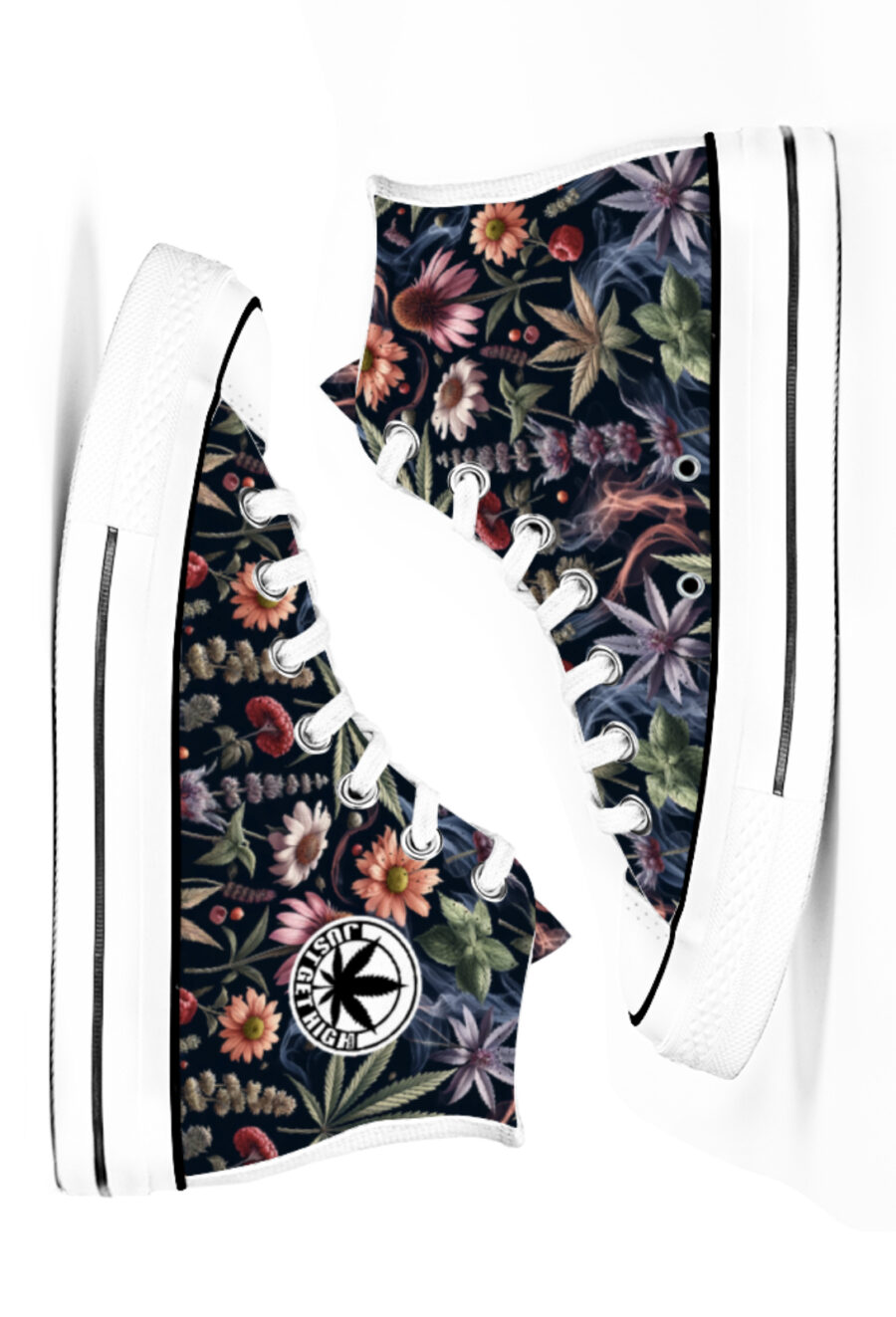 AOP Canvas High-Top: Girl Blunt