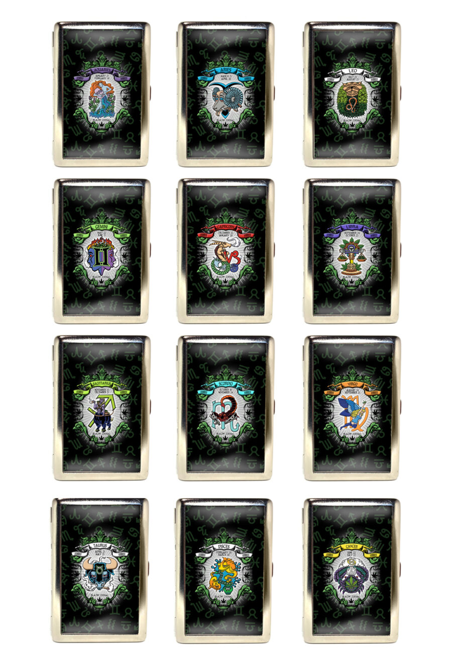 Joint Case: Blazin' Zodiac Signs