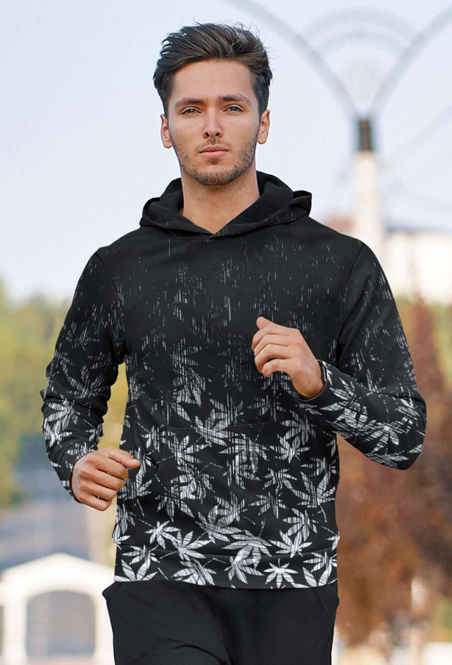AOP Hoodie: Faded